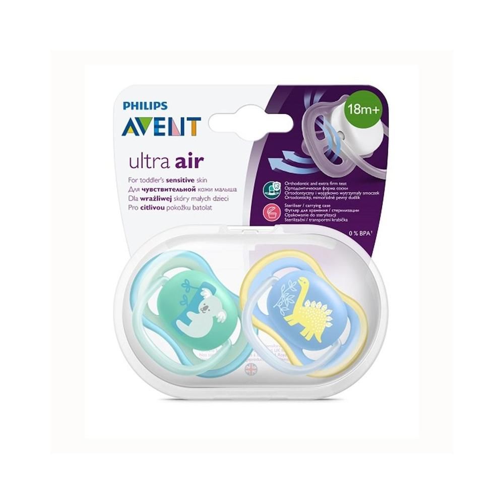Avent Ultra Air Erkek Emzik 18+Ay
