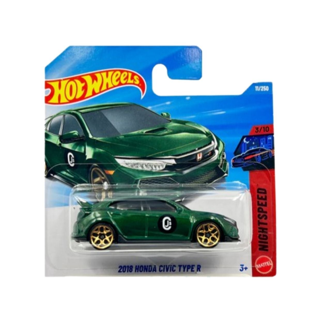 Hot Wheels 2018 Honda Civic Type R