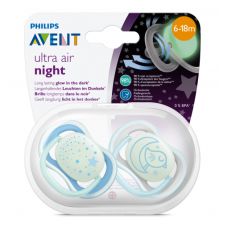 Avent Ultra Air Gece Erkek Emzik 6-18 Ay