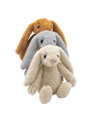 BABYJEM 730 UYKU ARKADAŞIM OTURABİLEN TAVŞAN GRİ 30 CM 73002