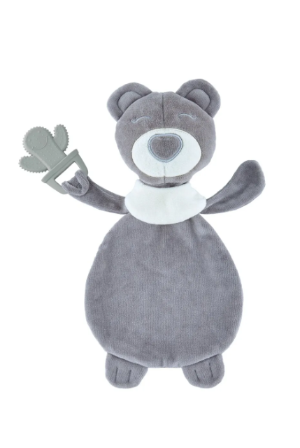 68001 BABYJEM 680 DİŞ KAŞIYICILI UYKUCU AYICIK GRİ