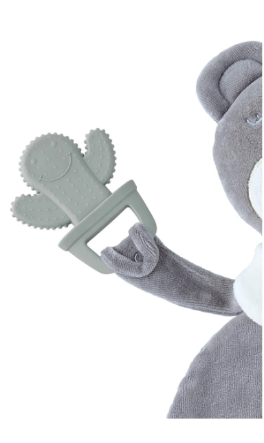 68001 BABYJEM 680 DİŞ KAŞIYICILI UYKUCU AYICIK GRİ