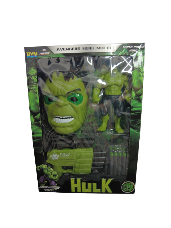 Prestij Oyuncak Hulk Dart Fırlatıcı Maskeli 0250