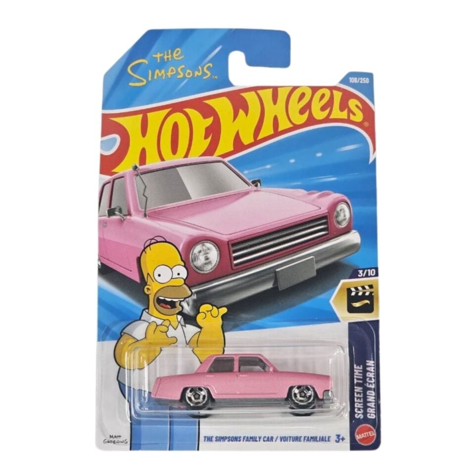 Hot Wheels The Simpsons Family Car