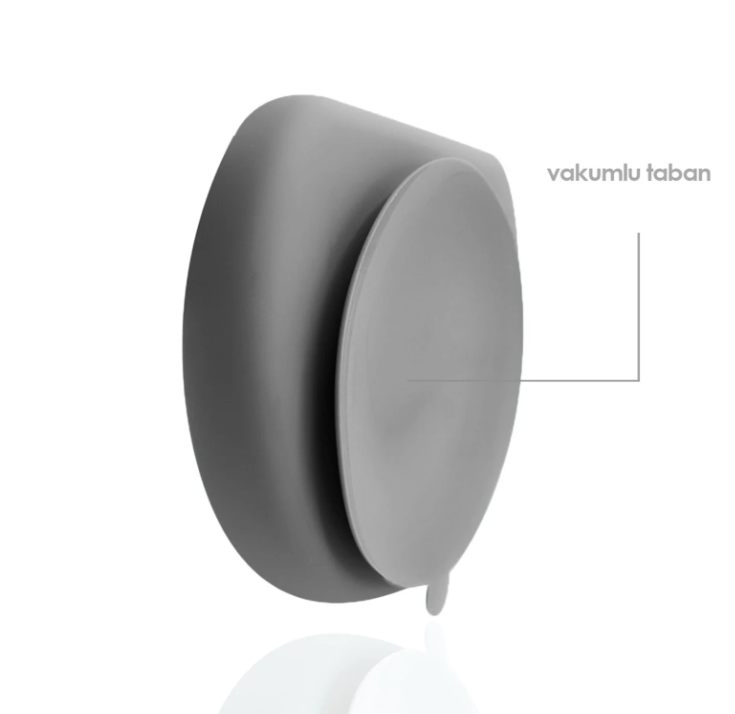 BABYJEM 715 SİLİKON TABAK GRİ 71502