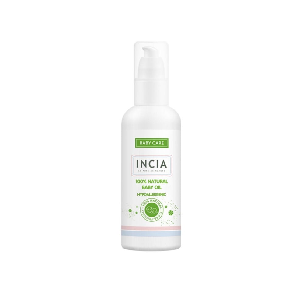 Incia Bebek Yağı Organik Jojoba Bakım ve Masaj Yağı Parafinsiz Bitkisel Vegan 110 ml