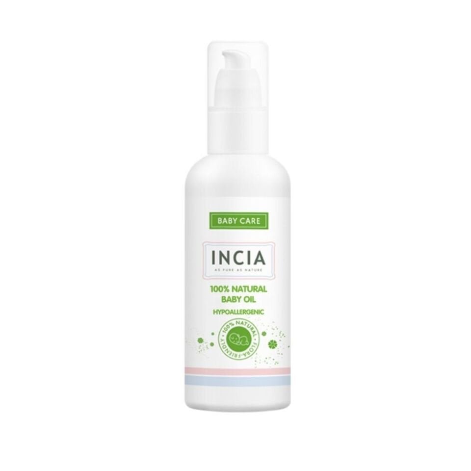 Incia Bebek Yağı Organik Jojoba Bakım ve Masaj Yağı Parafinsiz Bitkisel Vegan 110 ml