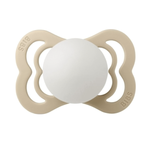 Bibs Supreme Silikon Vanilla Glow Emzik  0-6 Ay 410257