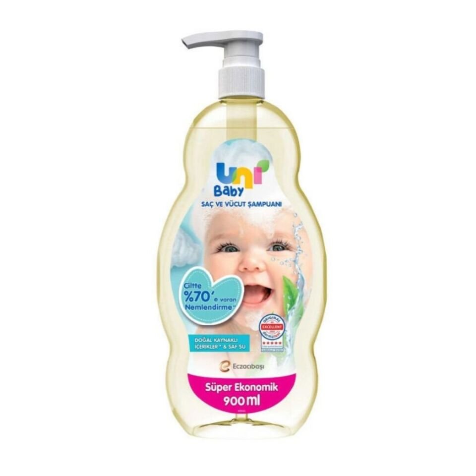 Uni Baby Şampuan 900 ml