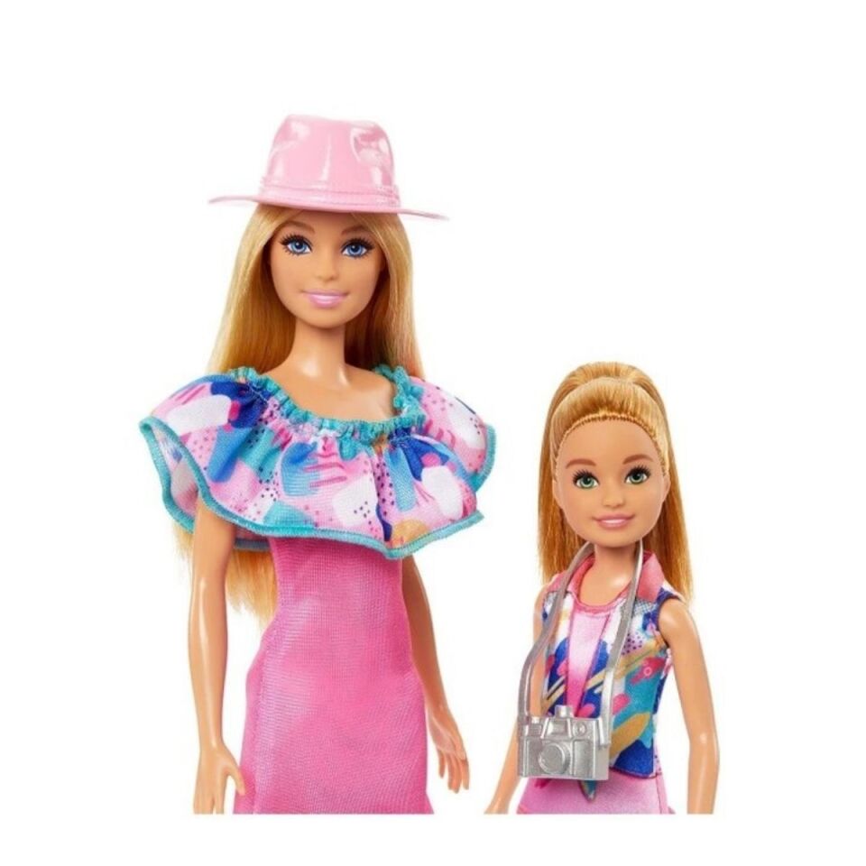 Barbie ve Stacie Kız Kardeşler ikili Set HRM09