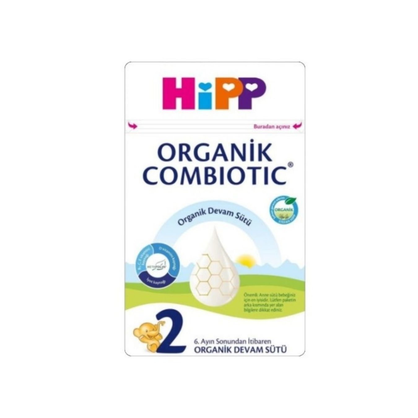 Hipp Combiotic 2 Bebek Sütü 600 gr