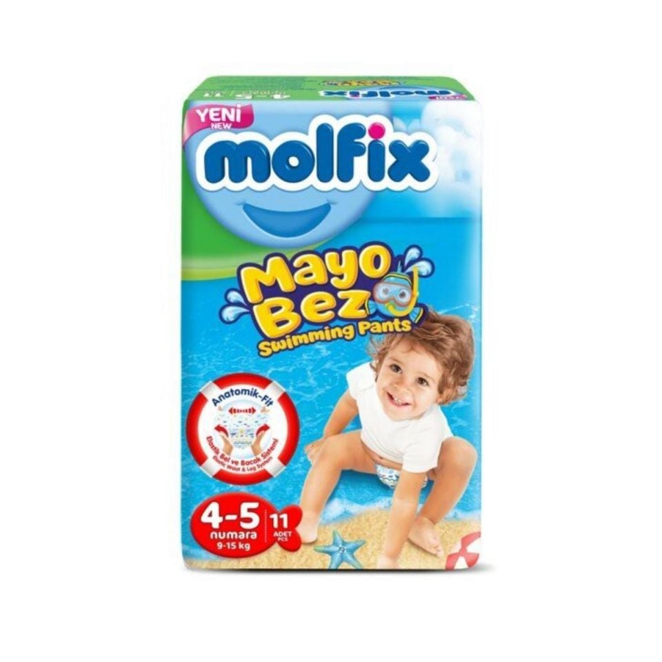 Molfix Mayo Bez 4-5 Numara 11 Adet