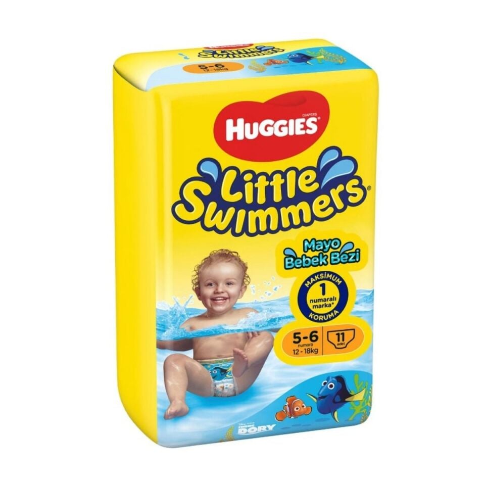 Huggies Little Swimmers Mayo Bebek Bezi 7–15 kg 12 Adet