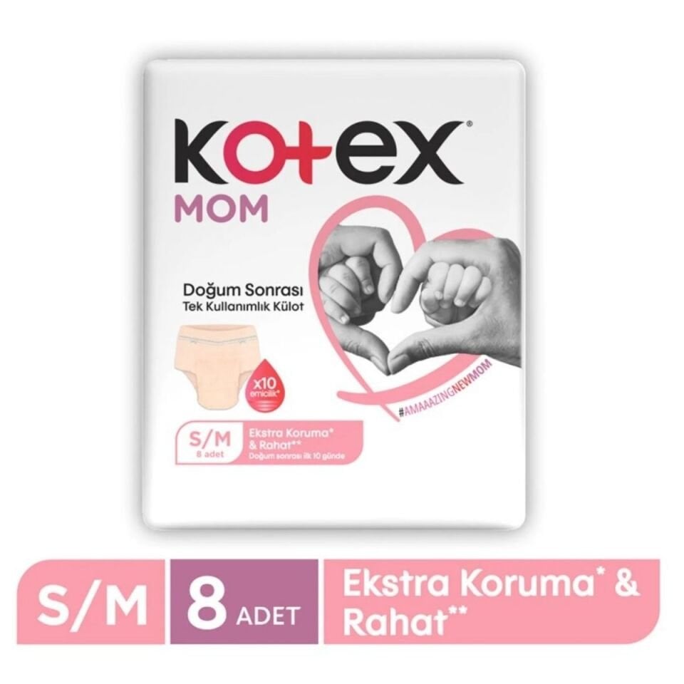Kotex Mom Doğum Sonrası Emici Külot S/M