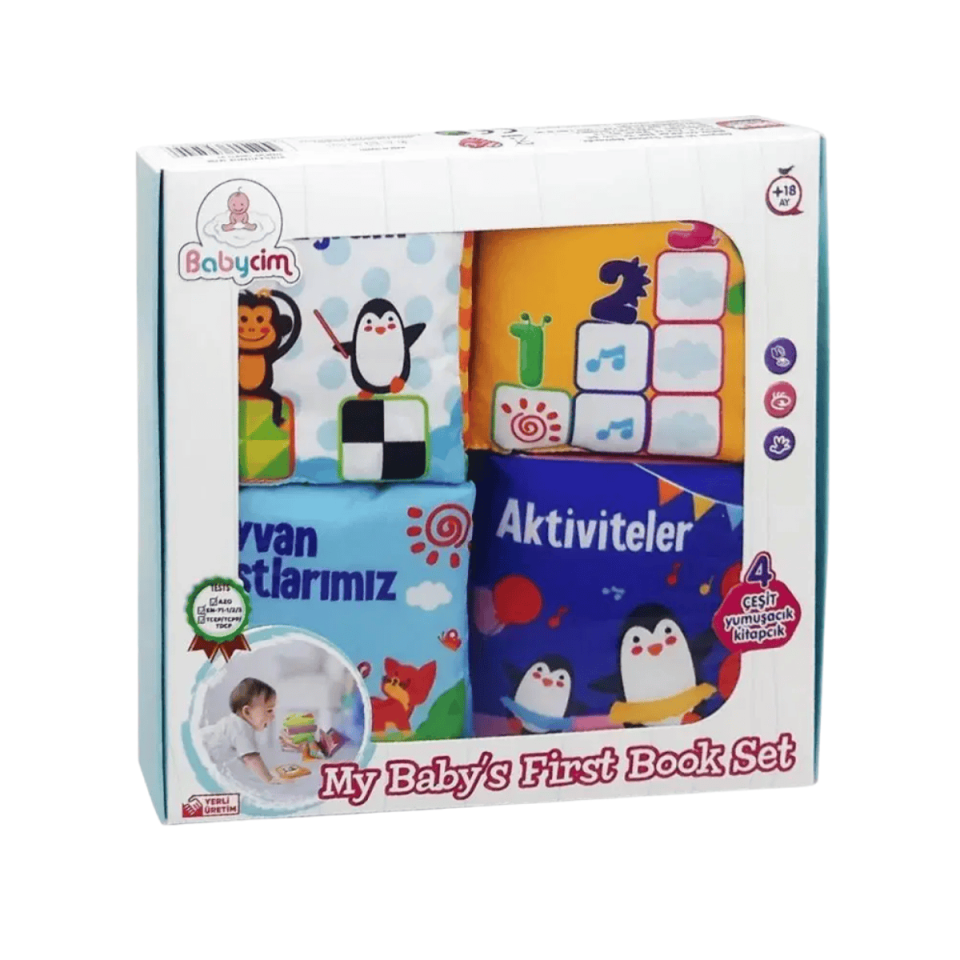BabyCim 4'lü İlk Kitapcık Setim