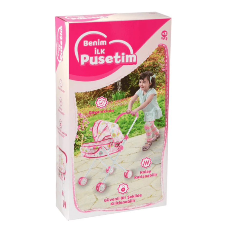 Kutulu Yataklı Oyuncak Puset