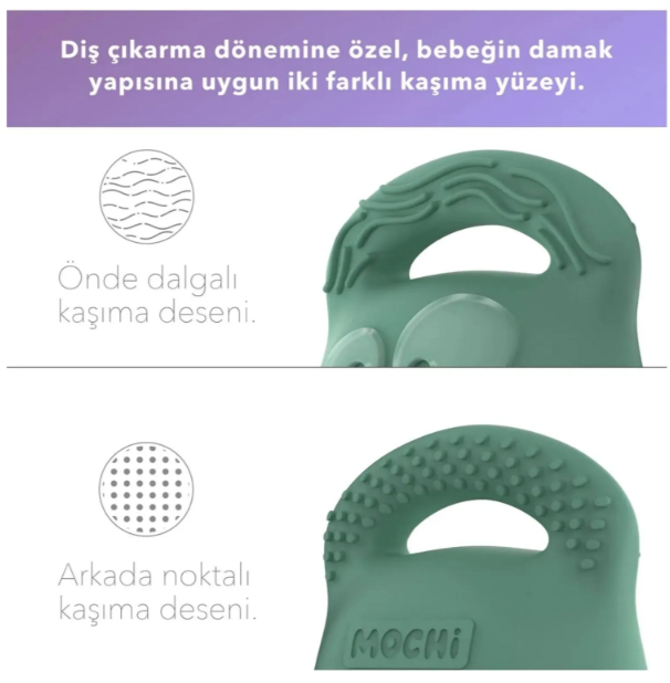 Mochi Diş Kaşıyıcı Yeşil