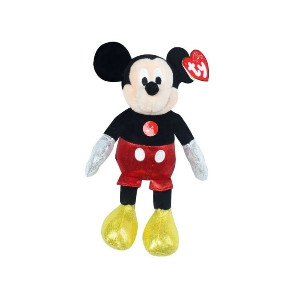TY Sparkle Sesli Mickey Mouse Peluş 20 cm