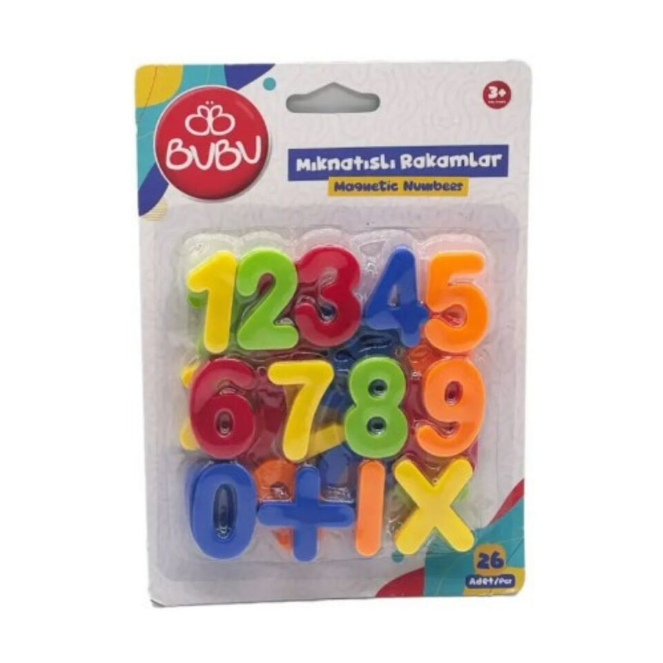 BU-BU MIKNATISLI RAKAM 25 PARÇA