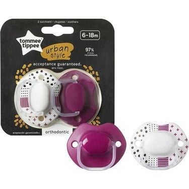 Tomme Tippe Urban Style  Bebek Emzik  6-18 ay
