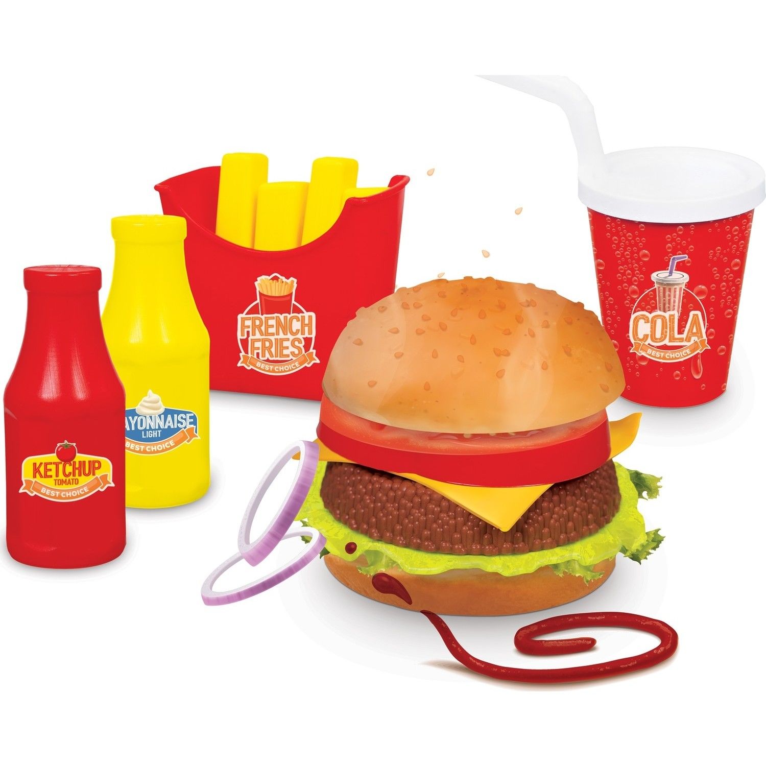 Mr.Chef Hamburger Seti Kartela URT-11-3294