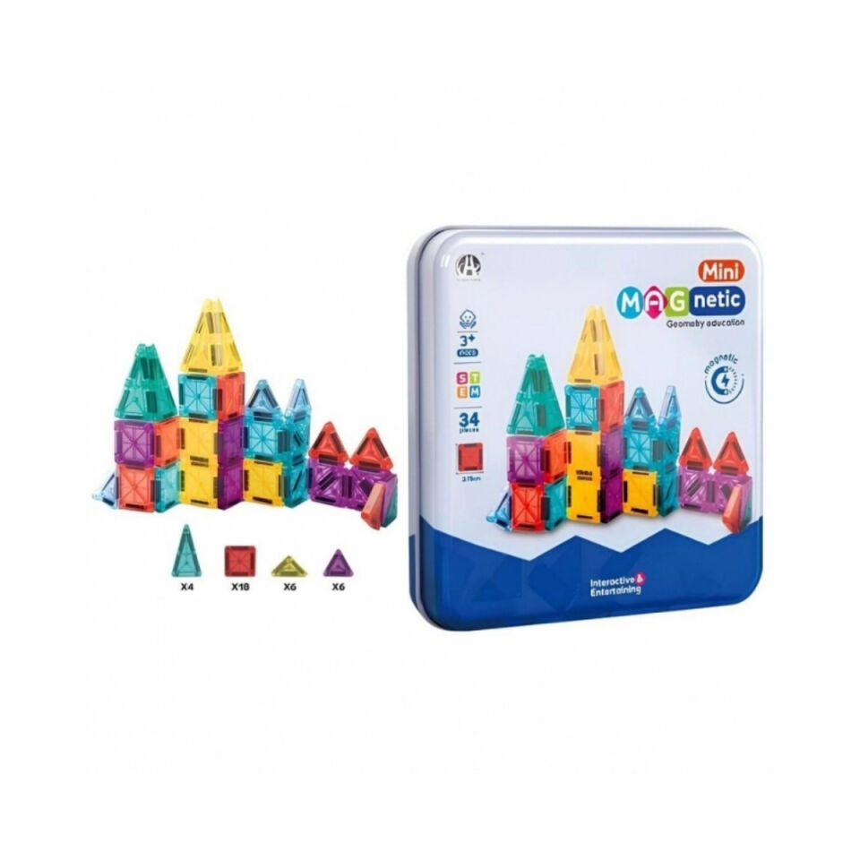 Mini Magnetic Puzzle Tin Box