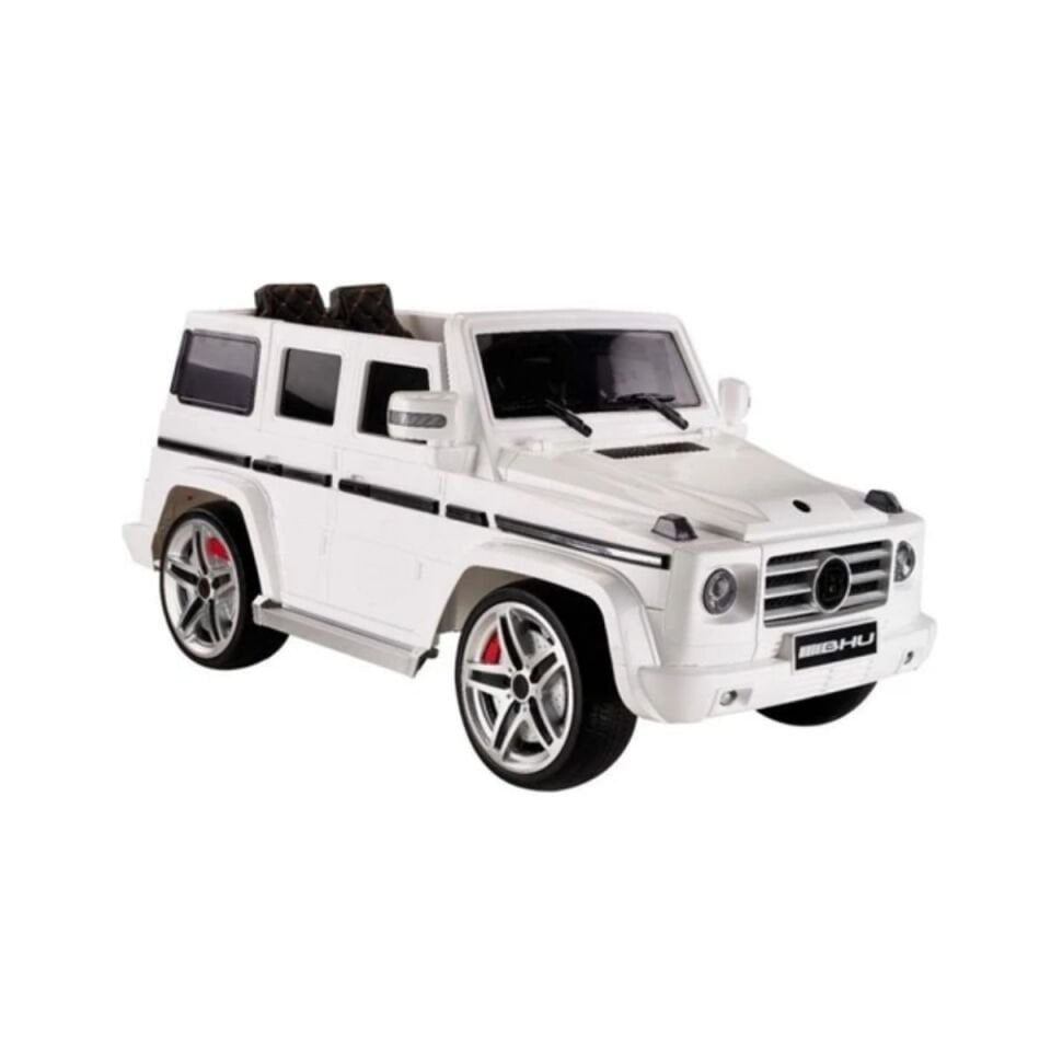Babyhope Mercedes G65 Amg Uzaktan Kumandalı 12 V Akülü Araba JEEP 439 Beyaz