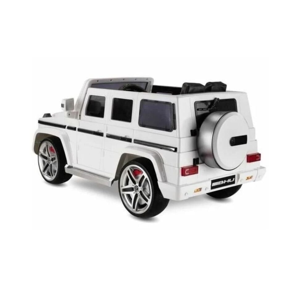 Babyhope Mercedes G65 Amg Uzaktan Kumandalı 12 V Akülü Araba JEEP 439 Beyaz