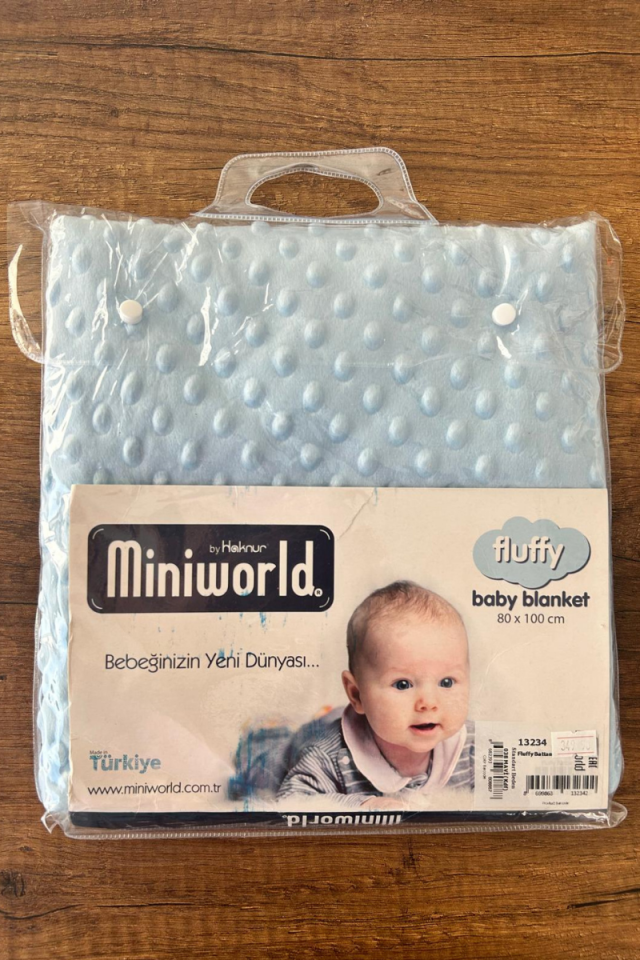 Miniworld Fluffy Bebek Battaniyesi 13234 80x100cm