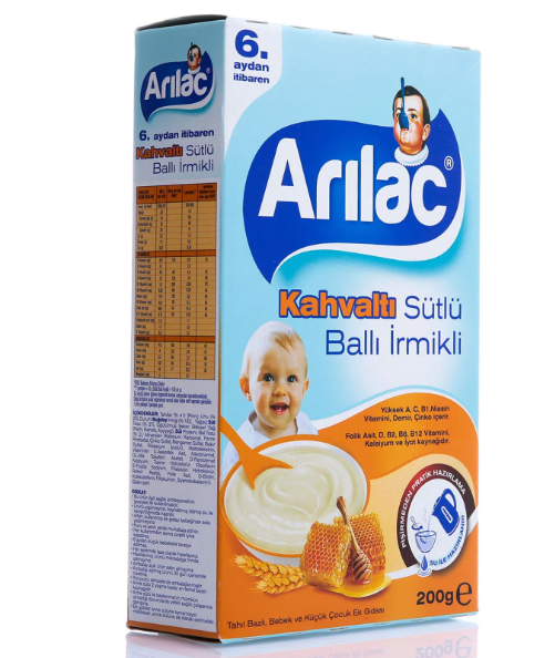 Arılac Ek Gıda Ballı İrmikli 200 g