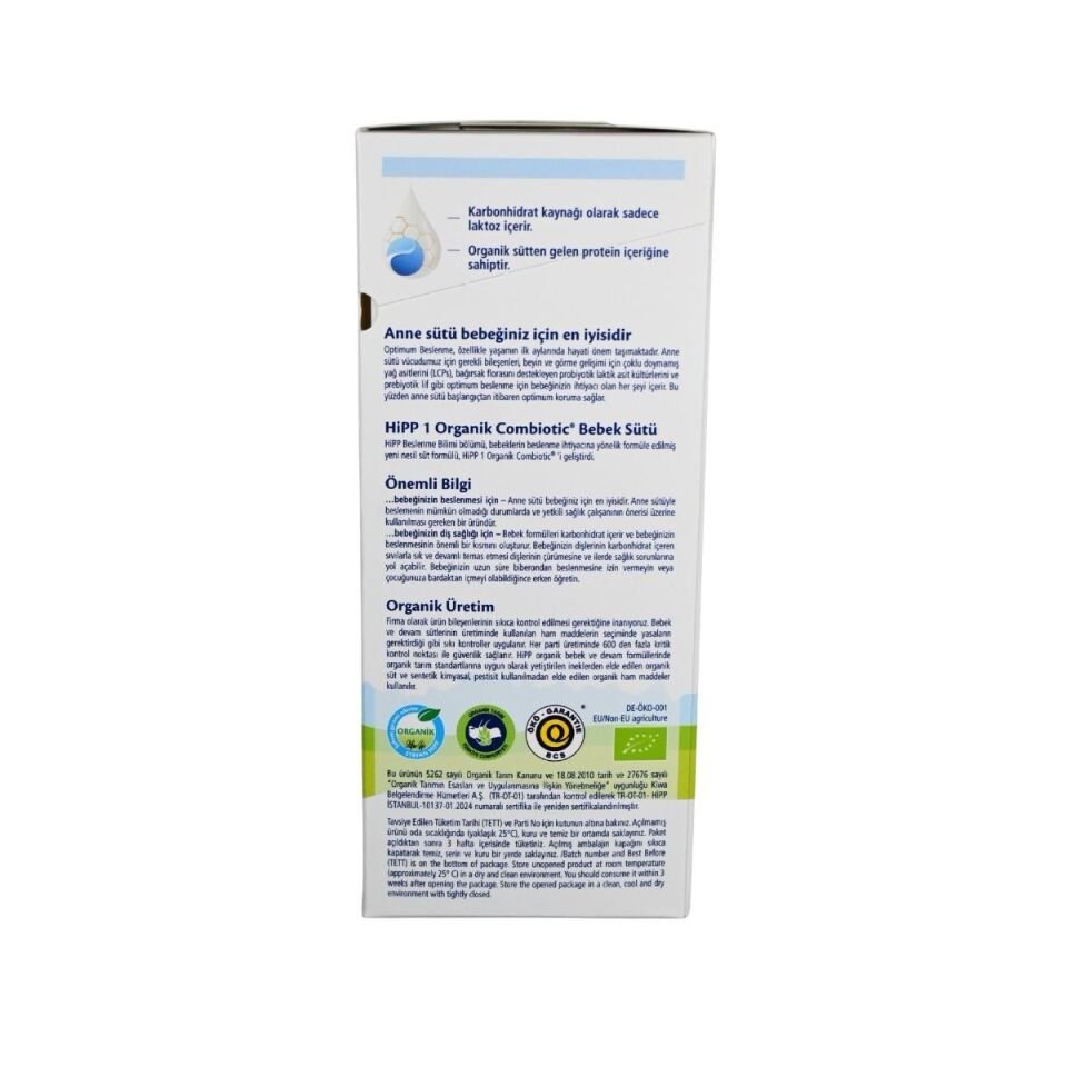 Hipp 1 Combiotic Mama Devam Sütü 600 gr 2 Adet