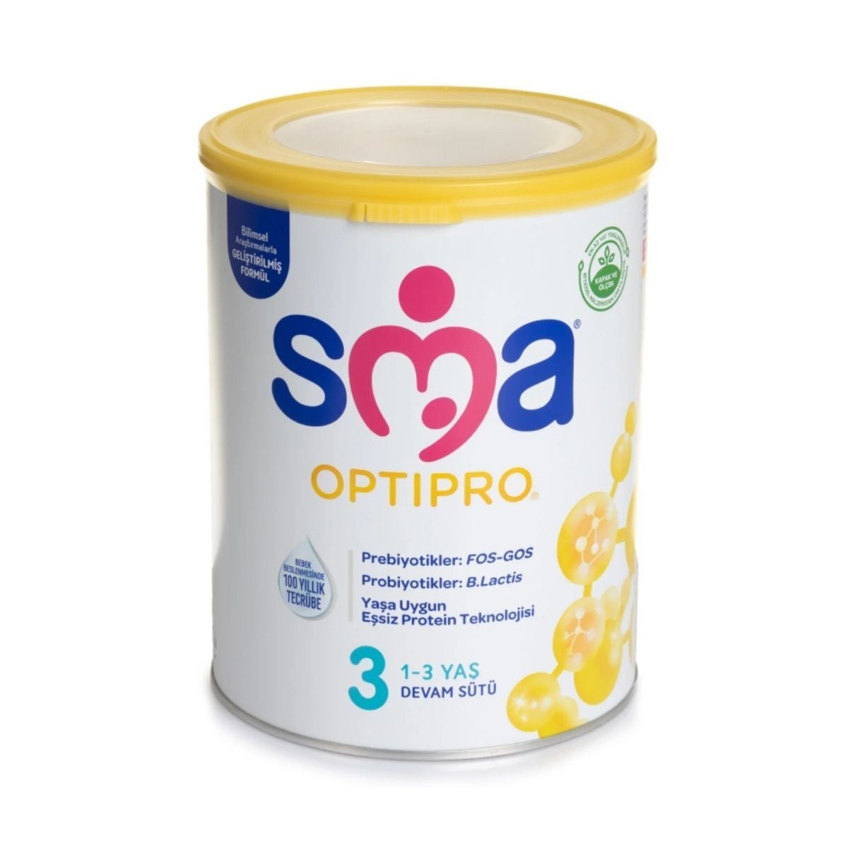 Sma 3 Numara Optipro Mama Devam Sütü 800 gr 2 Adet