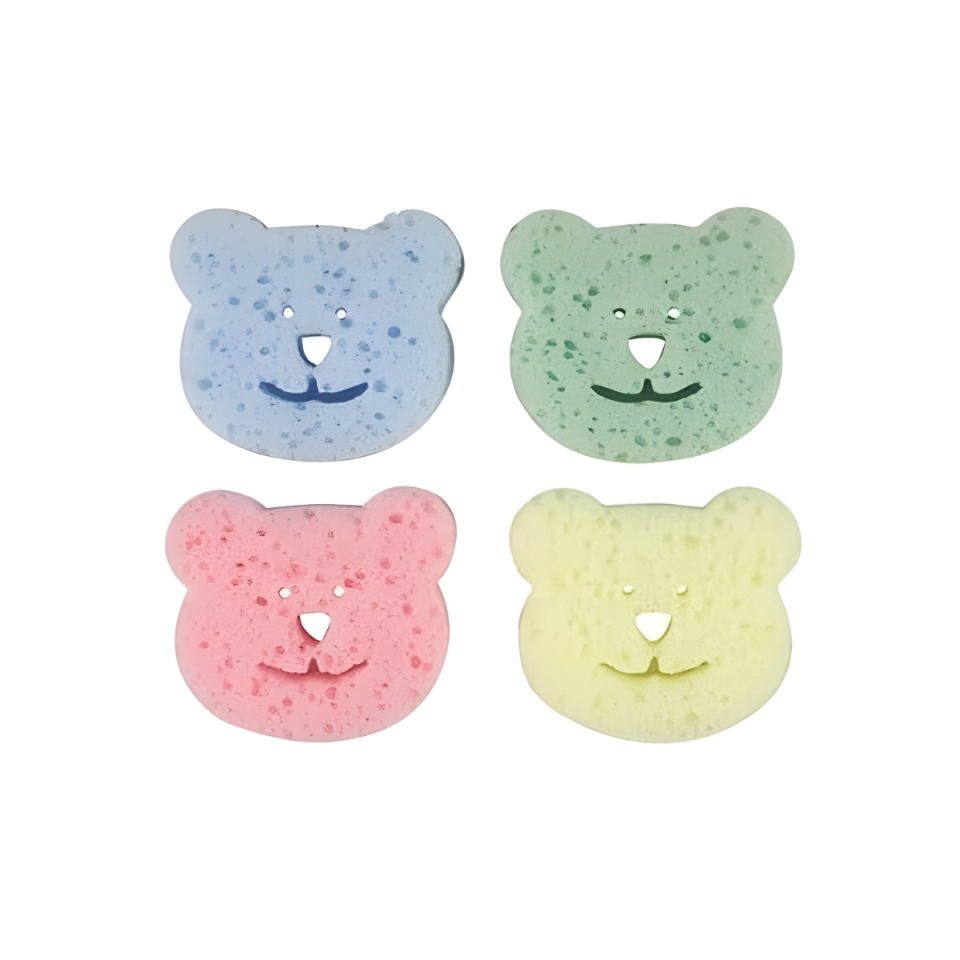 Bebedor Renkli Banyo Süngeri 4'lü 578