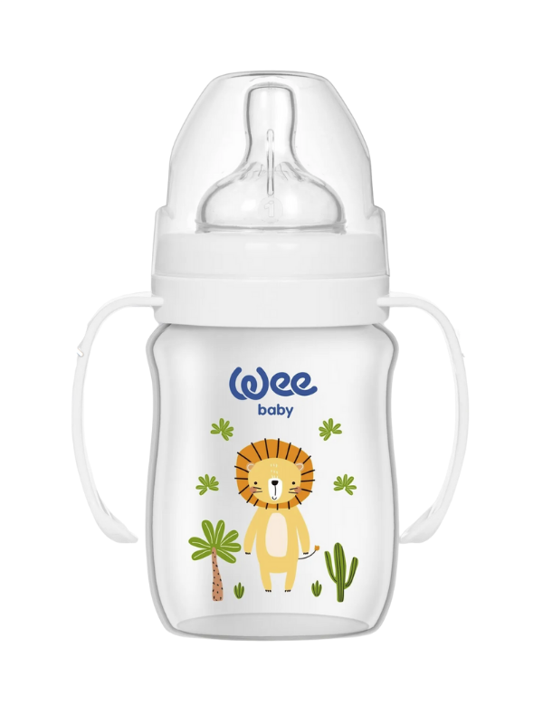 Wee Baby Safari Kulplu PP Biberon 150 ml
