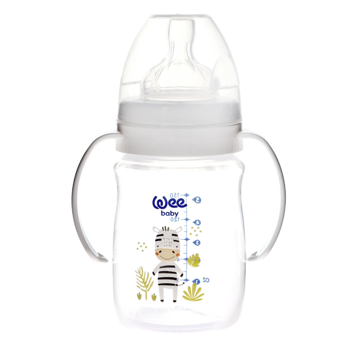 Wee Baby Safari Kulplu PP Biberon 150 ml