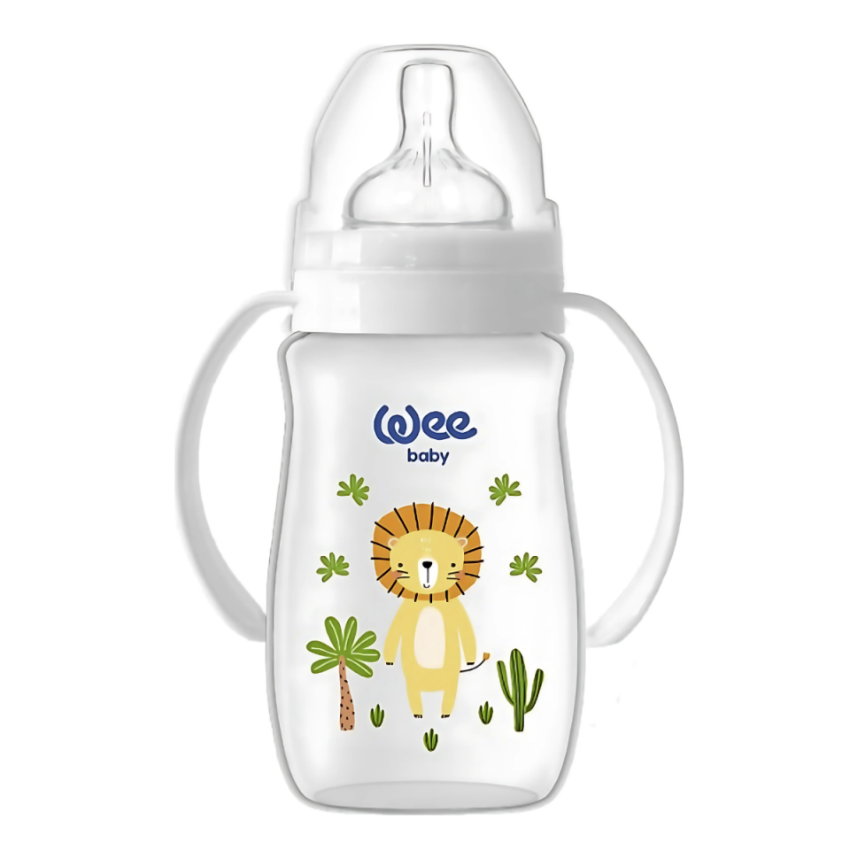 Wee Baby Safari Kulplu PP Biberon 250 ml