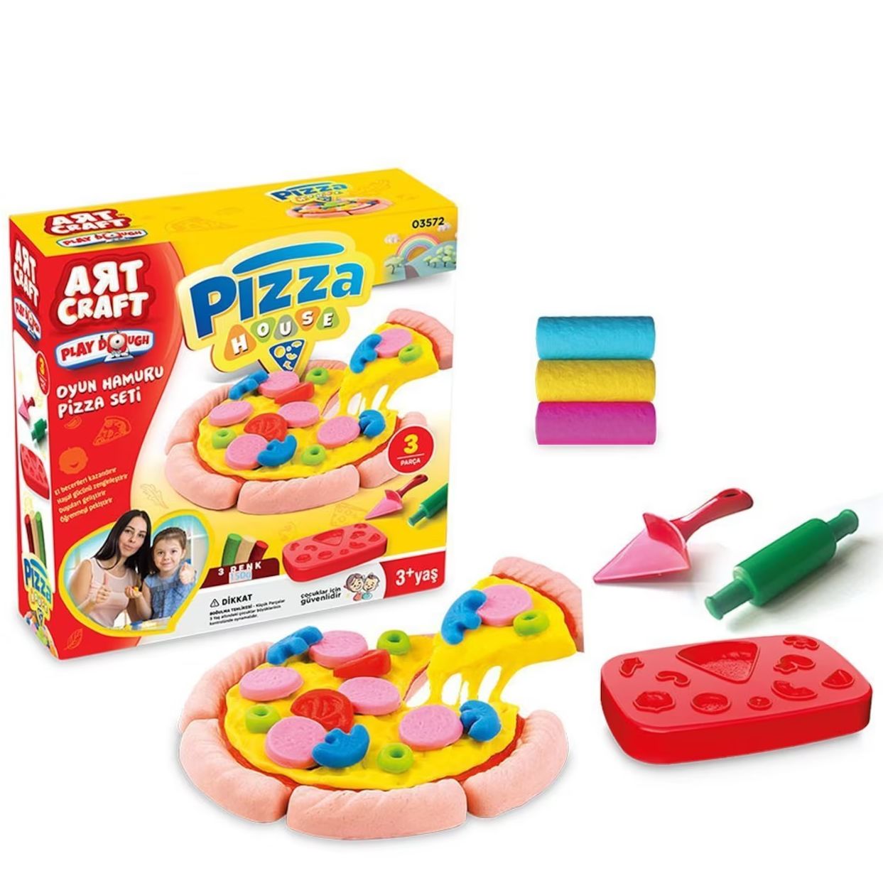 Pizza Seti Oyun Hamuru 150 gr 03572