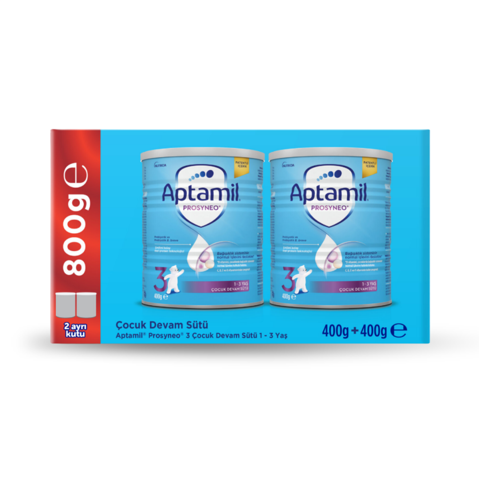 Aptamil 3 Prosyneo Mama Devam Sütü 400X2