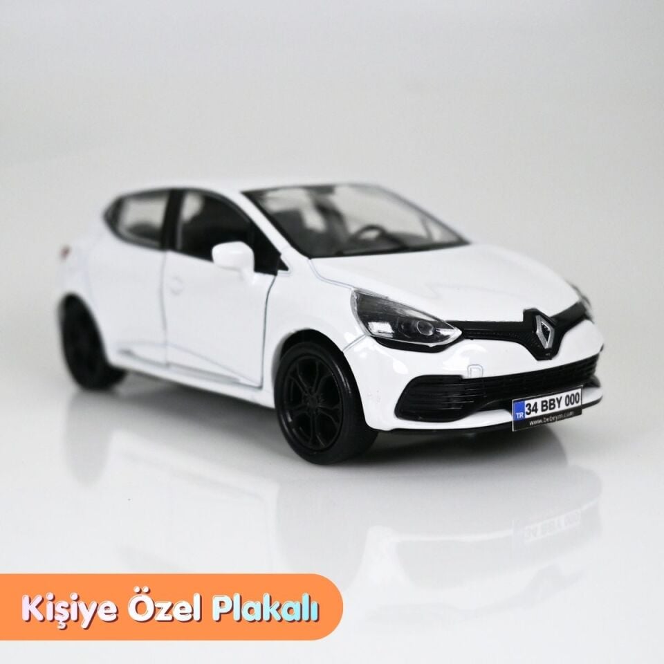 Clio 4 Metal Araba Beyaz