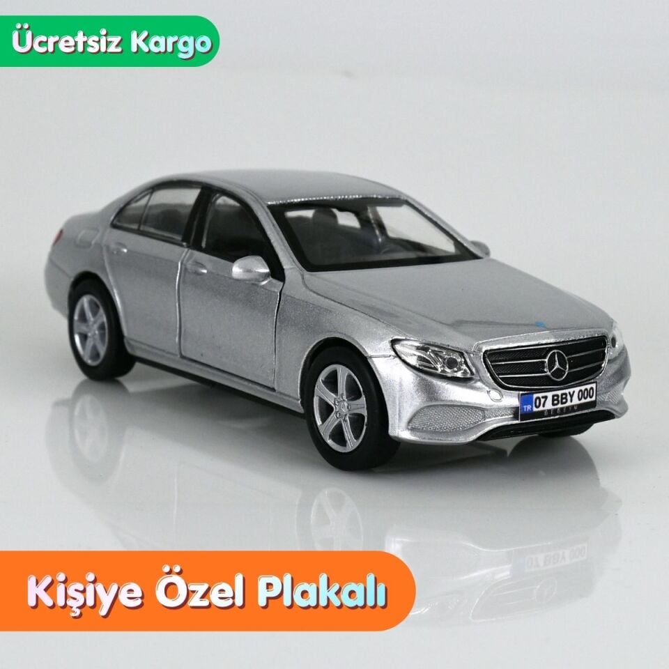 Mercedes-Benz 2016 E Class Metal Araba - Gri