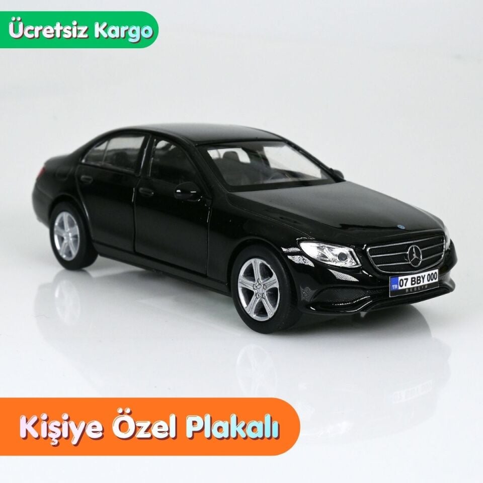 Mercedes-Benz 2016 E Class Metal Araba - Siyah