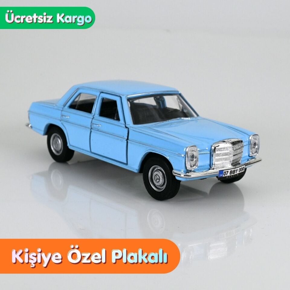 Mercedes-Benz E220 Metal Araba Turkuaz 1:36