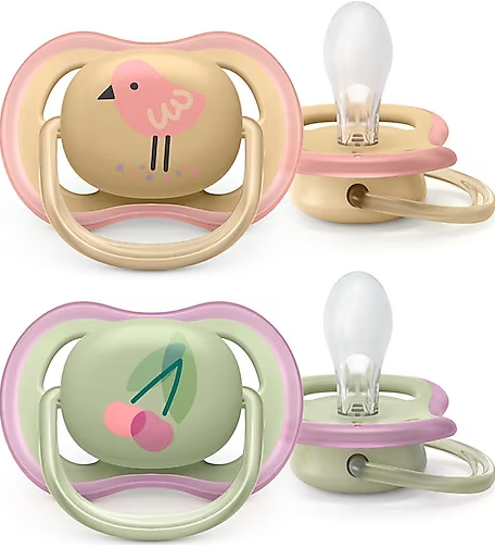 Philips Avent SCF085/13 Ultra Air Emzik Hayvan Desenli 0-6 Ay Kız