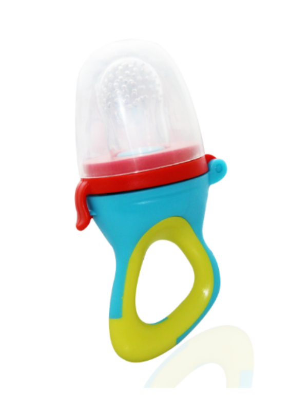 BABYJEM 600 SİLİKON UÇLU MEYVE SEBZE EMZİĞİ MAVİ 60002
