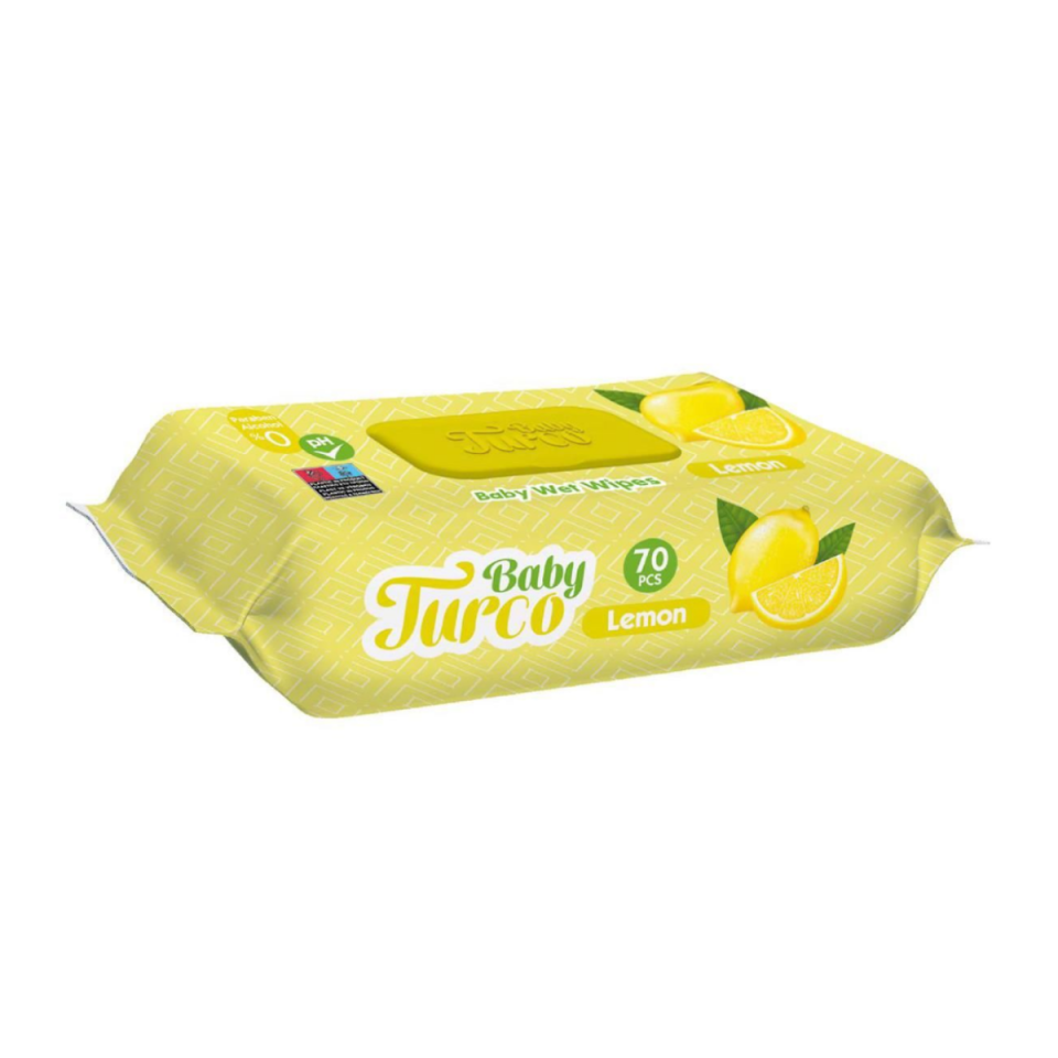 Babyturco Lemon Islak Mendil 70'li