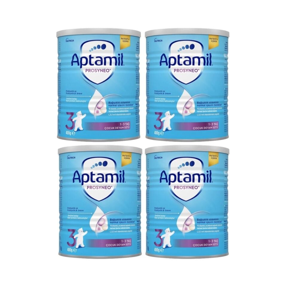 Aptamil Prosyneo 3 Numara  Mama Devam Sütü 4x400gr