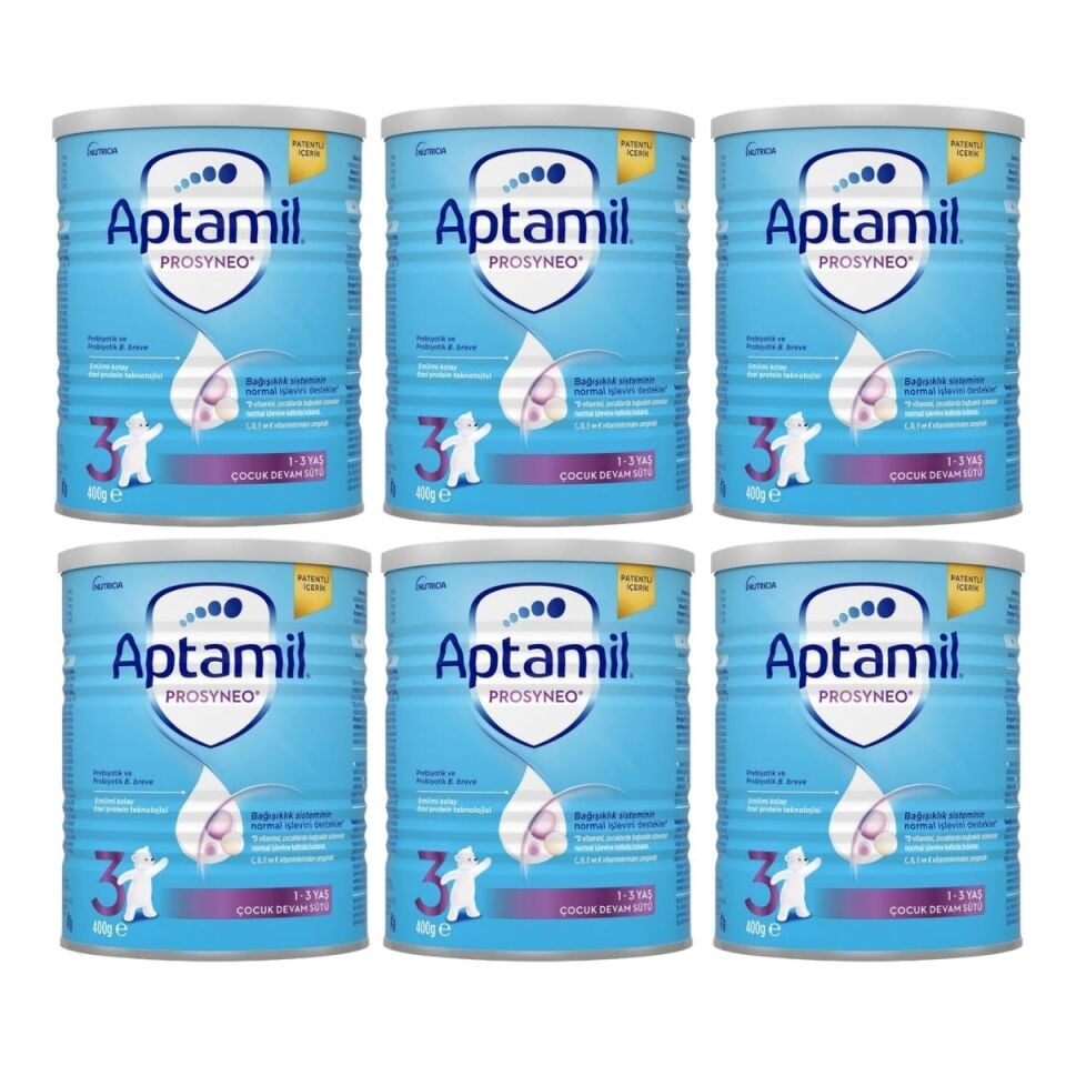 Aptamil Prosyneo 3 Numara  Mama Devam Sütü 6x400gr