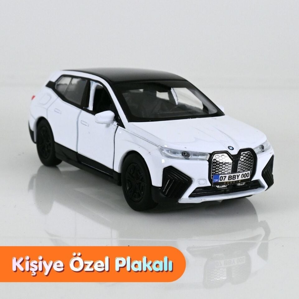 Bmw İX Metal Araba - Beyaz