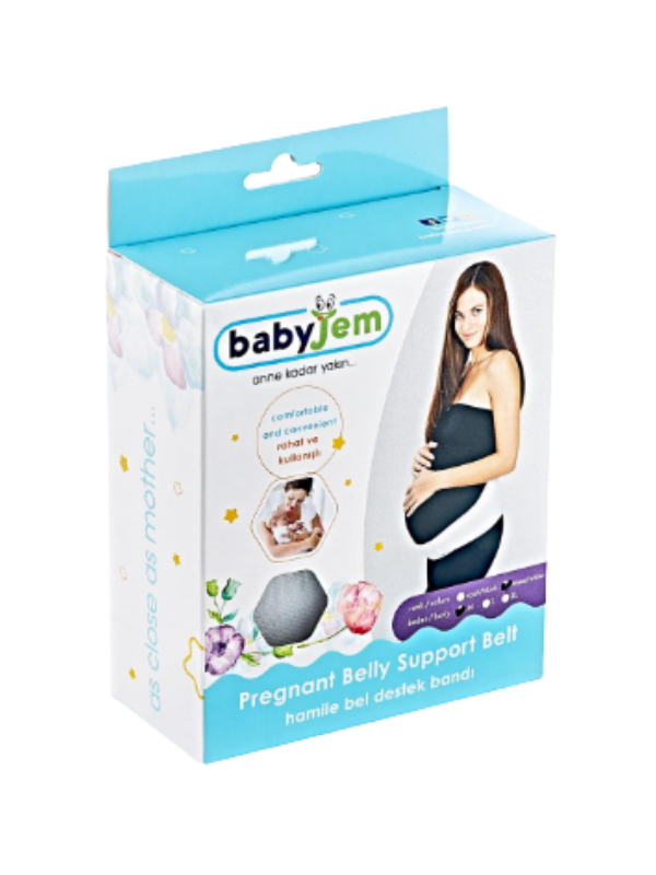 Babyjem Hamile Destek Bandı Large Beyaz
