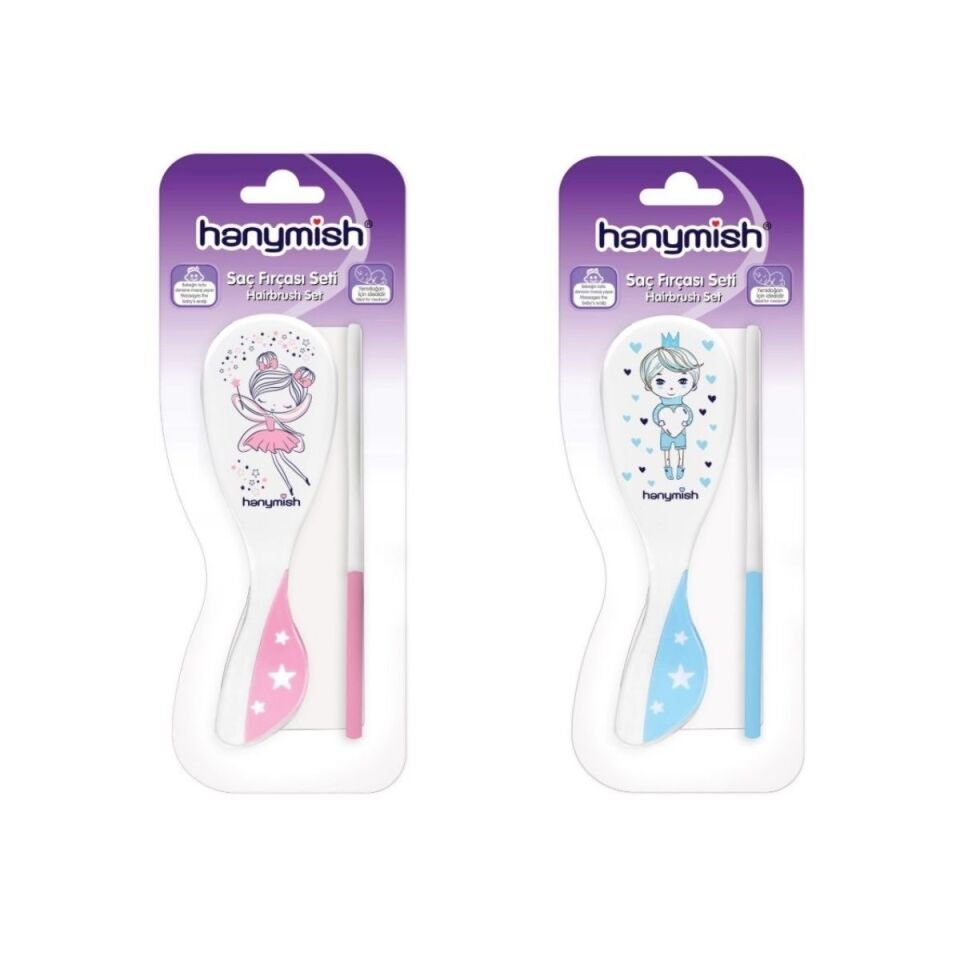 Hanymish 924 Fırça Tarak Seti